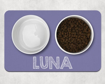 Personalised cat mat, Dog Bowl Mat, Personalised Pet Bowl Mat, Customised Bowl Mat, Dog Food Mat, Puppy Bowl Mat, Cat Kitten Mat, cat dog
