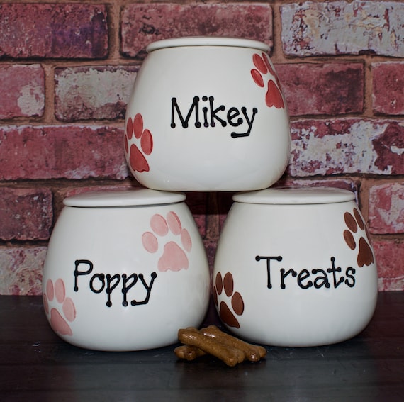 small dog treat jar