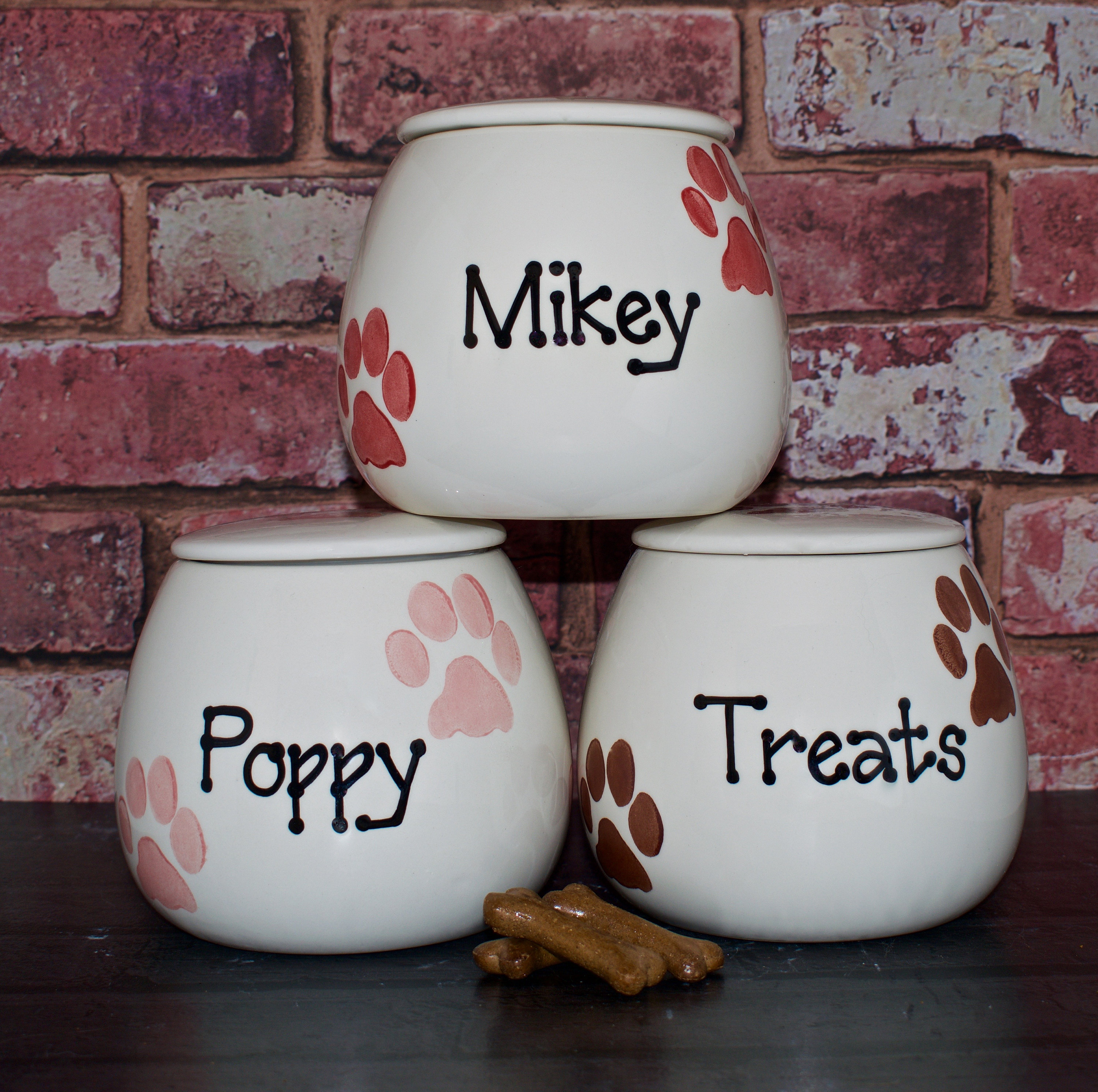 small dog treat container