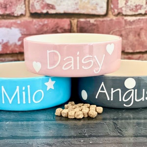 small ceramic bowl, cat food bowl, dog bowl personalised, dog food bowl, dog bowl, cat bowl, cat bowl with name, cat bowl personalised