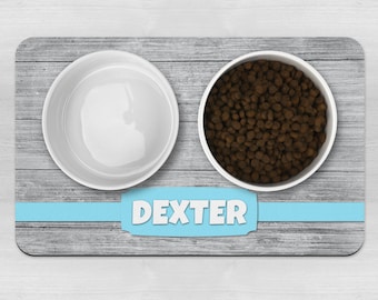 Dog Bowl Mat, Personalised Pet Bowl Mat, Customised Bowl Mat, Dog Food Mat, Puppy Bowl Mat, Cat Kitten Mat,Dog Mat Gift, Dog Lover Gift Mat