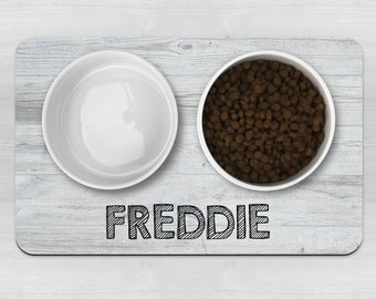 Dog Bowl Mat, Personalised Pet Bowl Mat, Customised Bowl Mat, Dog Food Mat, Puppy Bowl Mat, Cat Kitten Mat,Dog Mat Gift, Dog Lover Gift Mat