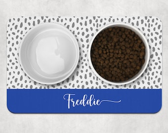 Dog Bowl Mat, Personalised Pet Bowl Mat, Customised Bowl Mat, Dog Food Mat, Puppy Bowl Mat, Cat Kitten Mat,Dog Mat Gift, Dog Lover Gift Mat