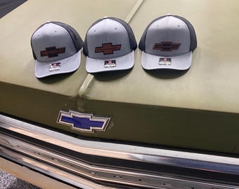 Chevrolet logo hat chevy truck trucker hat