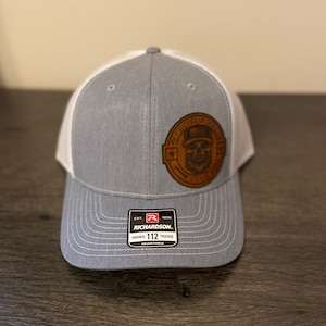 Blue Collar Dollar Club leather patch Trucker hat