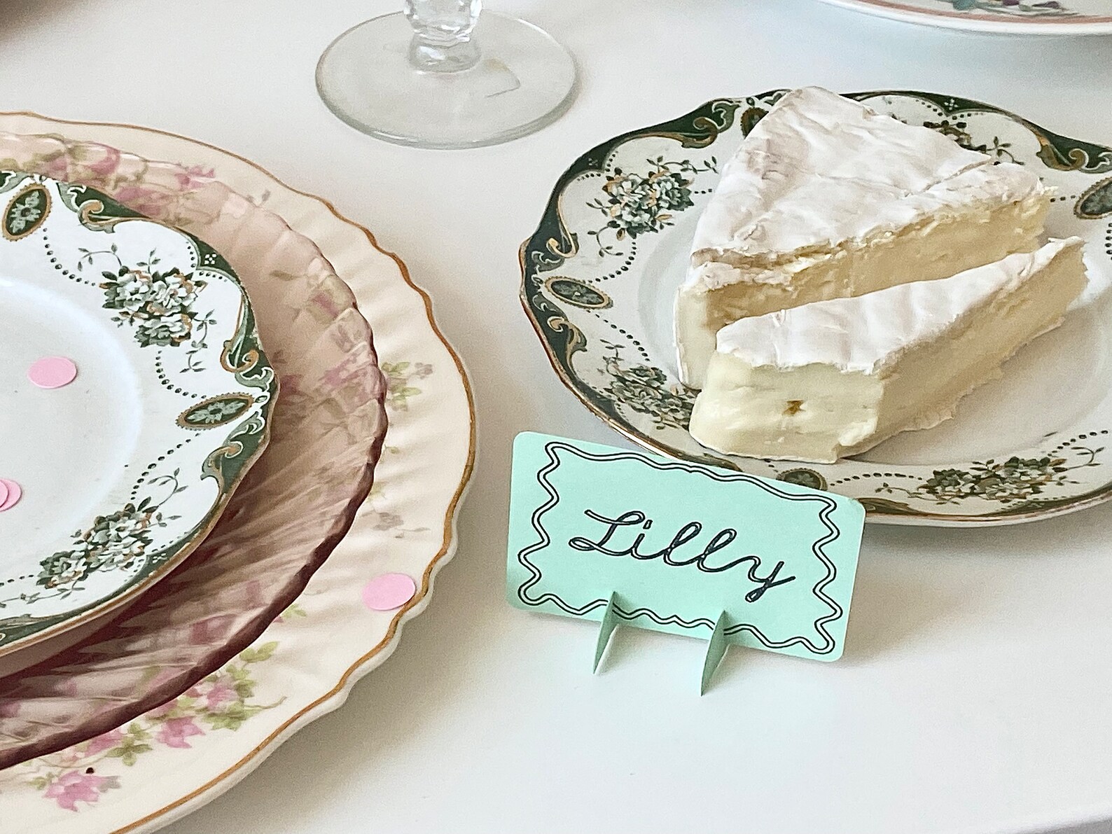 PRINTED Customizable Place Cards for Weddings Parties - Etsy