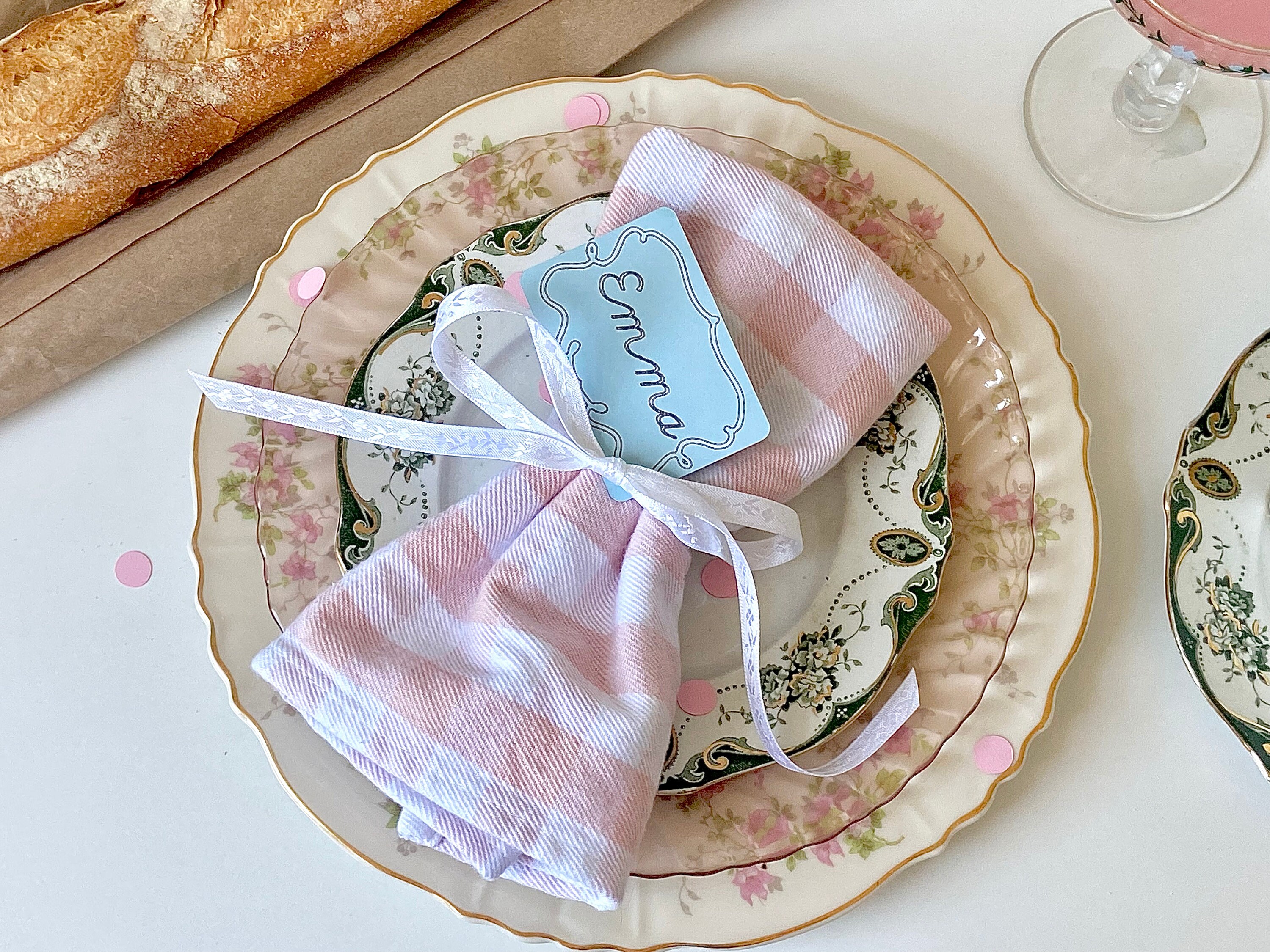 PRINTED Customizable Place Cards for Weddings Parties - Etsy