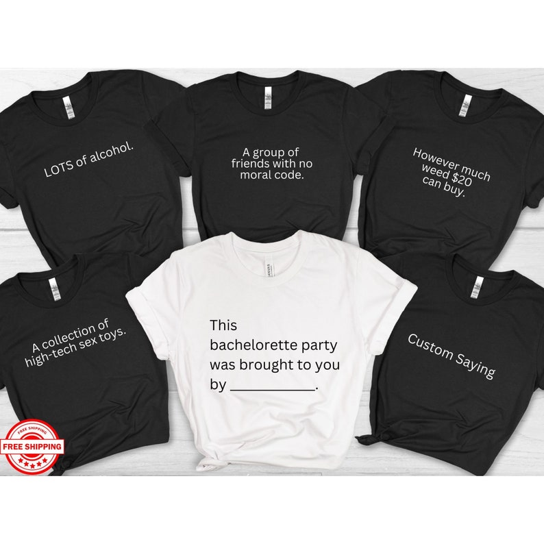 Funny Bachelorette Party Shirts Cards Against Humanity Shirts Etsy