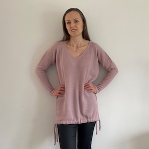 Cashmere pullover, extra large sweater, long merino pullover, cashmere sweater, women&#39;s sweater, lightweight sweater, oversized cashmere