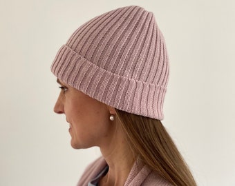 Knitted beanie, Cashmere hat, cashmere beanie, winter hat, unisex hat, mans hat, womans hat, winter hat, winter beanie, cashmere cap