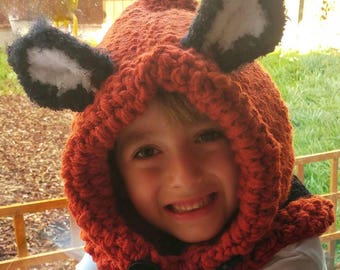 Adult Fox Hat - Etsy UK