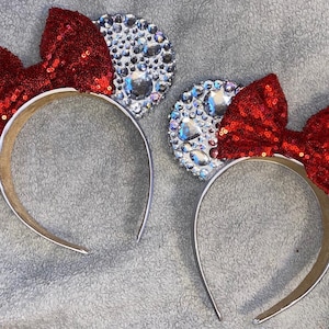 Child Sized Rhinestone Ears