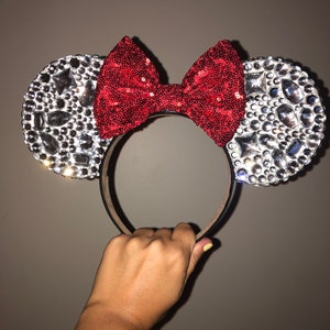 Silver Diamond Disney Ears