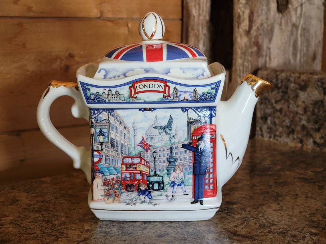 Vintage James Sadler Heritage Collection London Piccadilly Tea Etsy