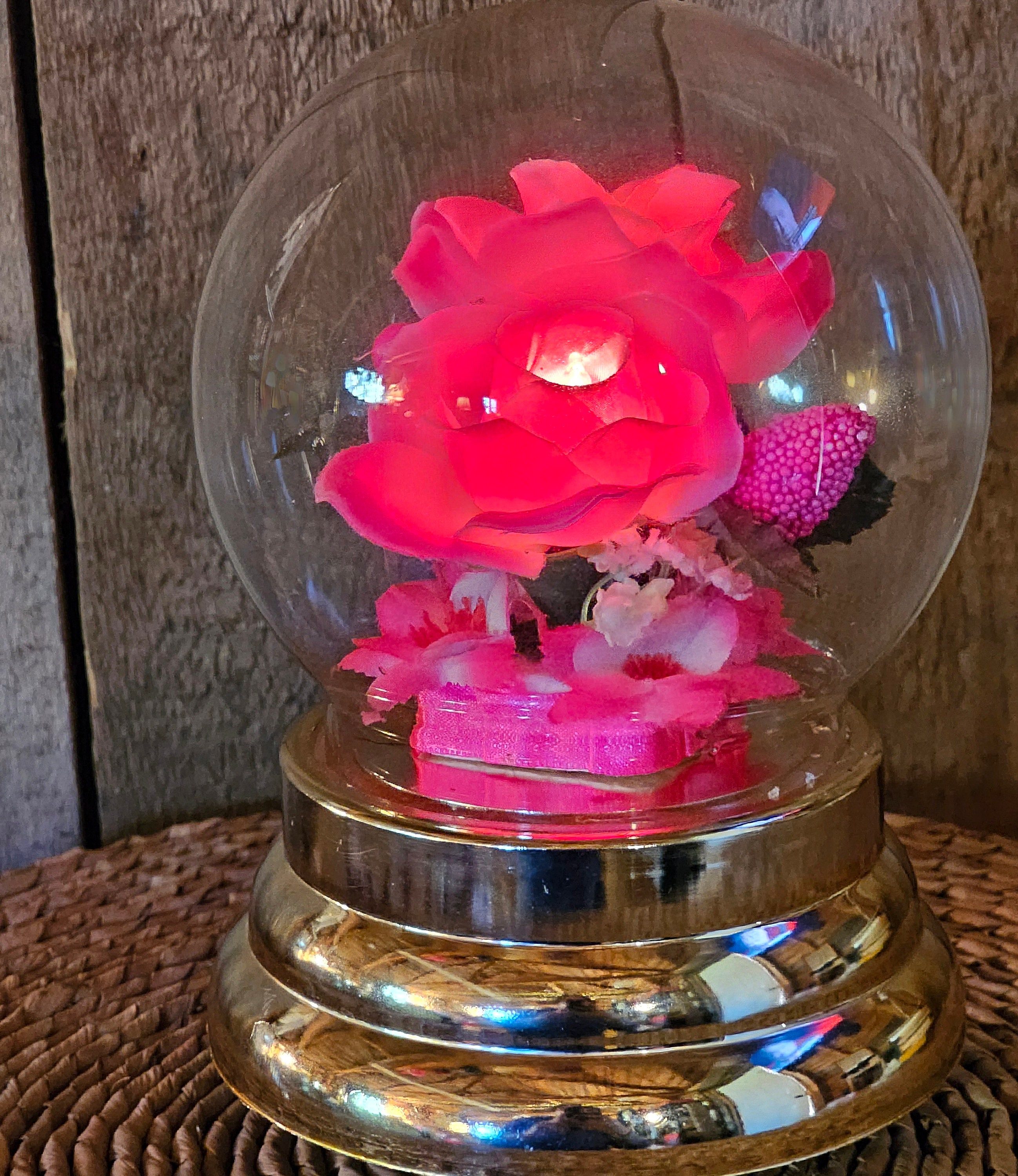 80s Flower Music Box Light - Etsy 80s Flower Music Box Light - Etsy