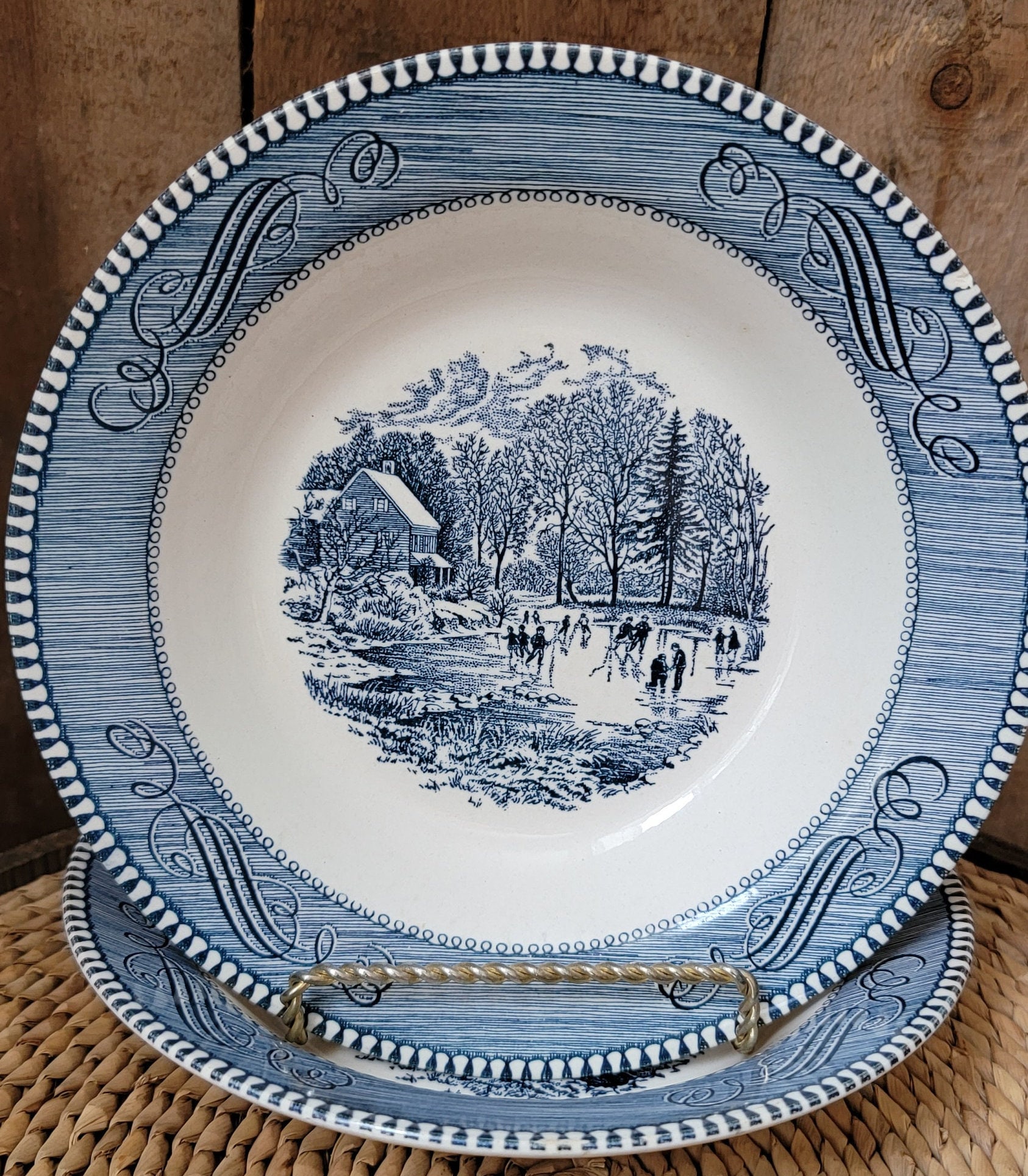 Currier And Ives Dishes