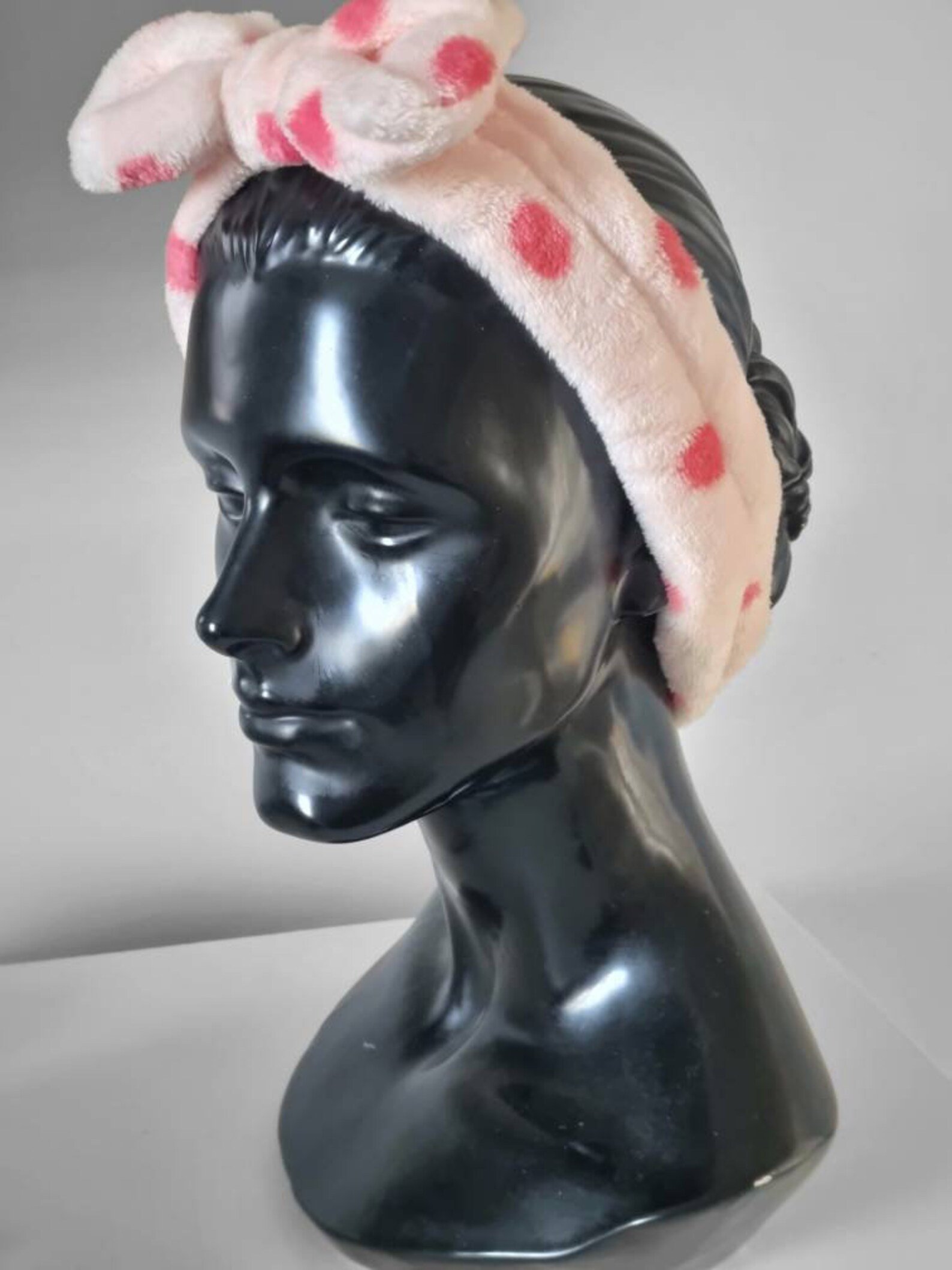 Big Bow Towel Hair Band Wrap Headband For Make Up Bath Spa Etsy