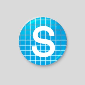 Letter button &quot;S&quot;