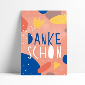 Postkarte »Dankeschön«