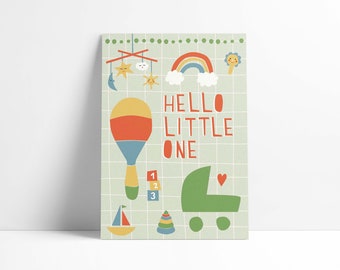 Postkarte »Hello Little One«