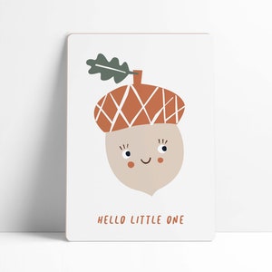 Postkarte »hello little one«