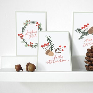 Postkartenset »Weihnacht«