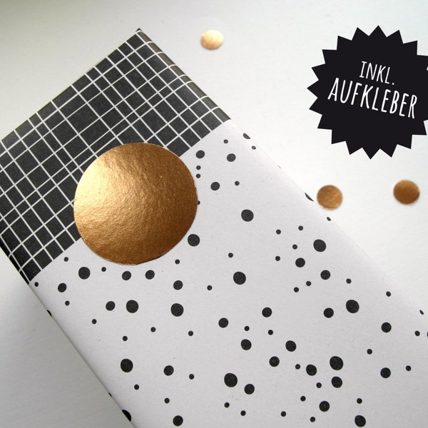 Geschenkpapier/Dekopapier »black&white«