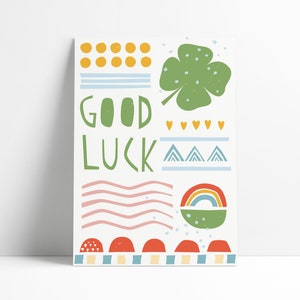 Carte postale « Good Luck »