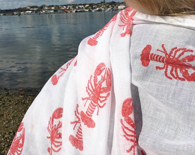 Cotton Lobster Scarf