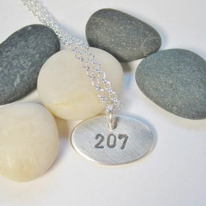 Area Code Pendant