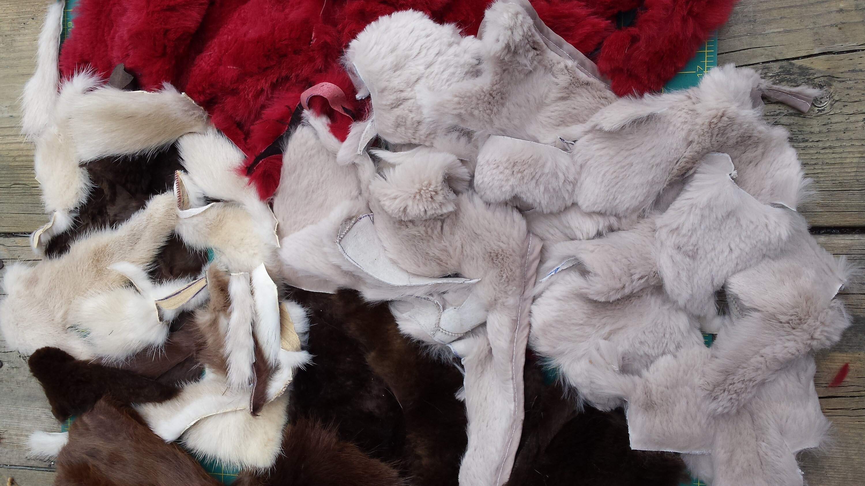 Fur Scraps for Crafts Doll Clothes Bears Pet Toys Fishing Etsy