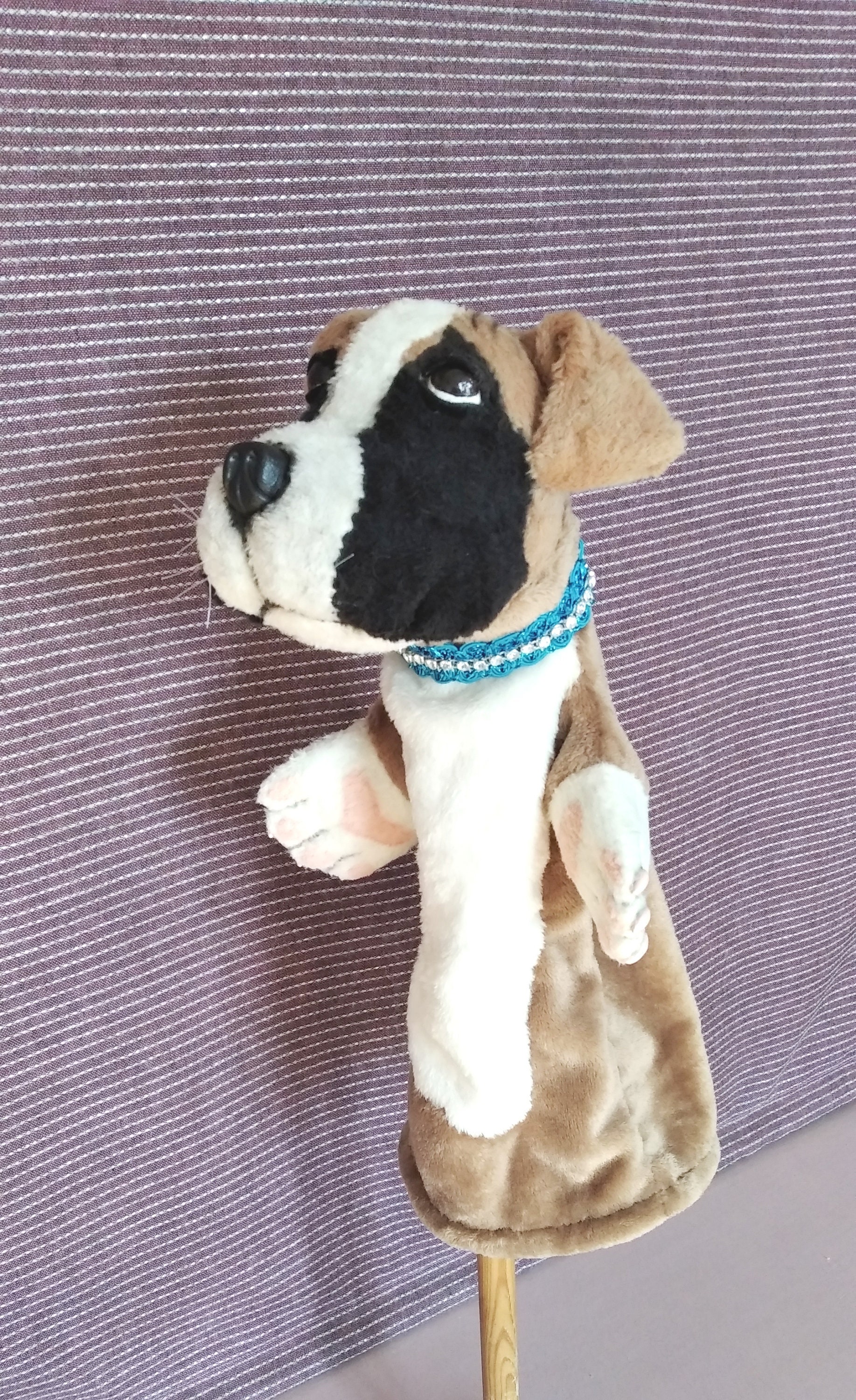 boxer hand puppet