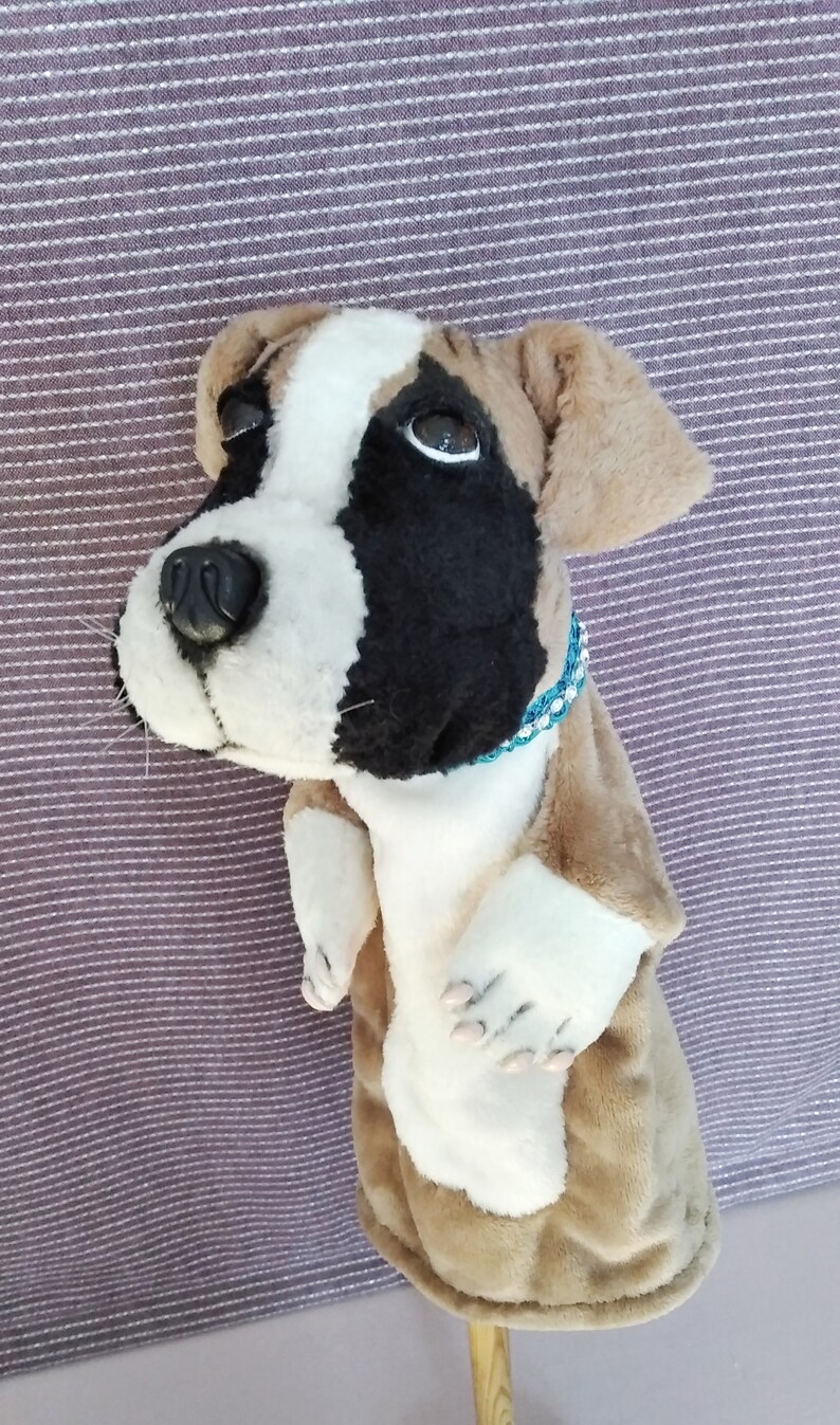 boxer hand puppet