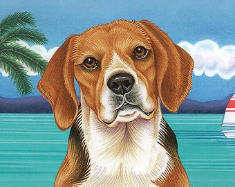 Beagle Beach Towels