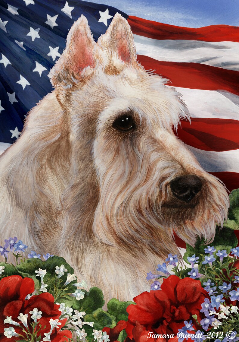 Scottish Terrier Garden Flags Etsy