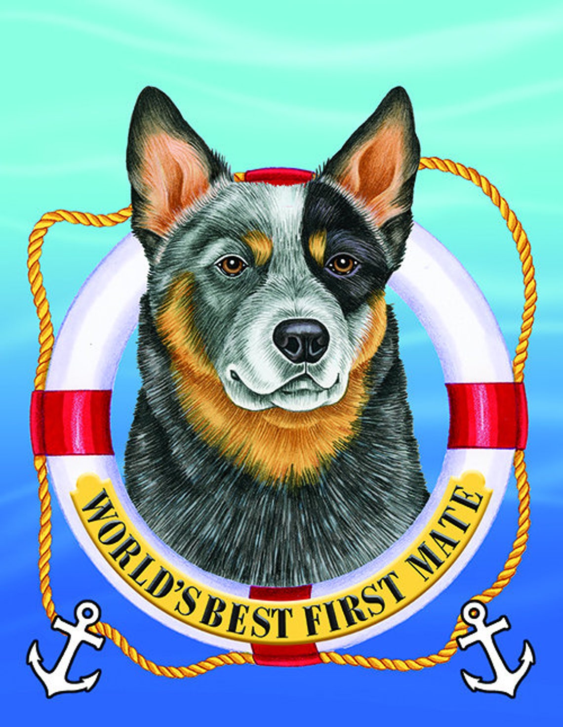 Dog Breed First Mate House Flags Etsy