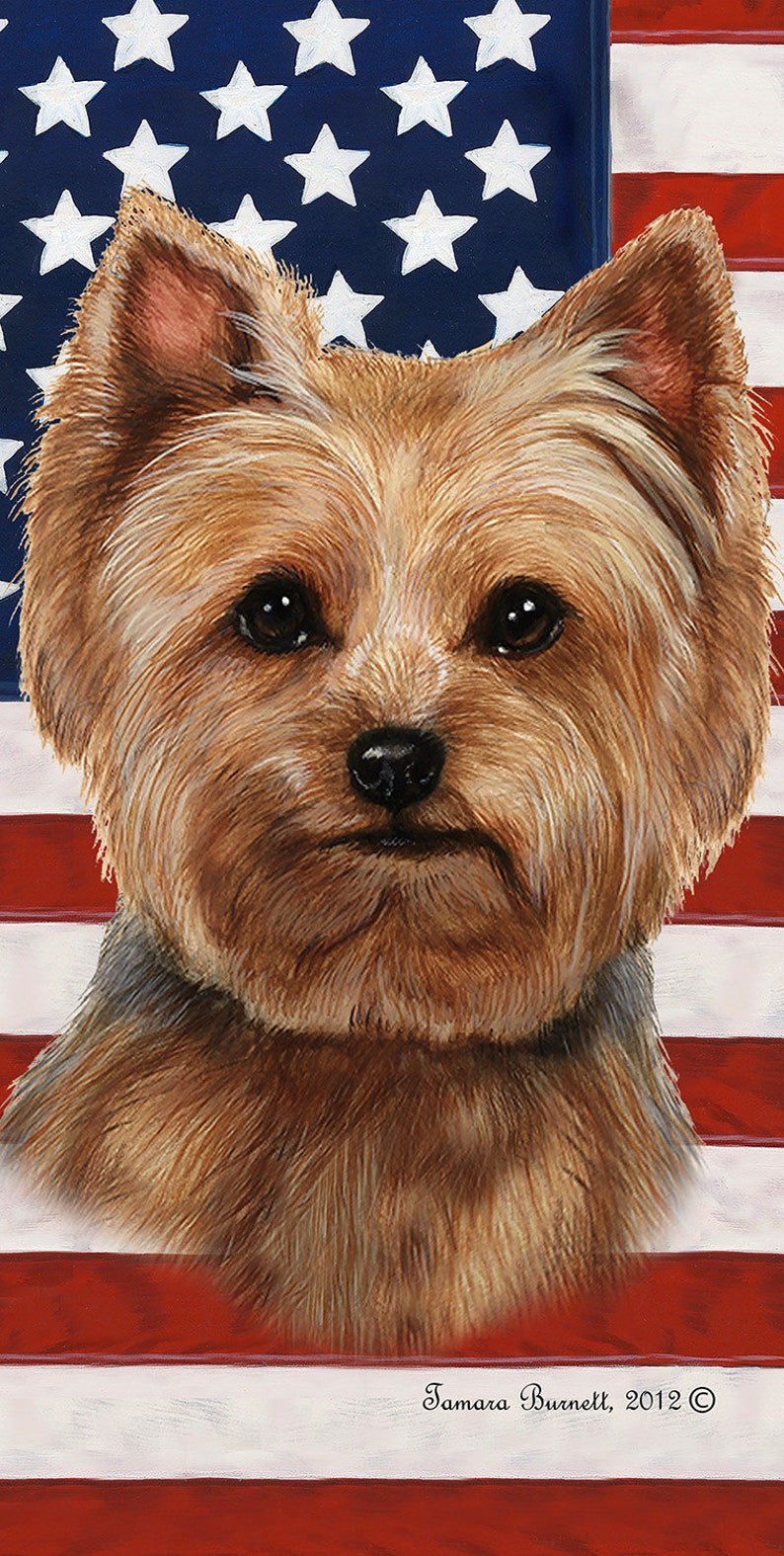 Yorkie Beach Towels Etsy