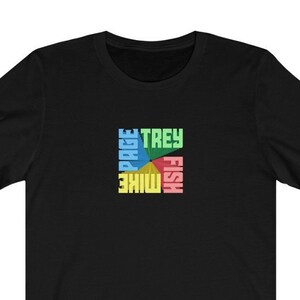 Phish Lot Shirt Trey Fish Mike Page Pop Out Box Unisex Short Sleeve Concert Tour Tee