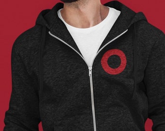 Phish Red Circle Donut Show Hoodie Unisex Heavy Blend Full Zip Hooded Lot Sweatshirt