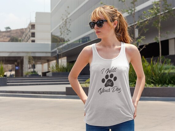 paw print tank top