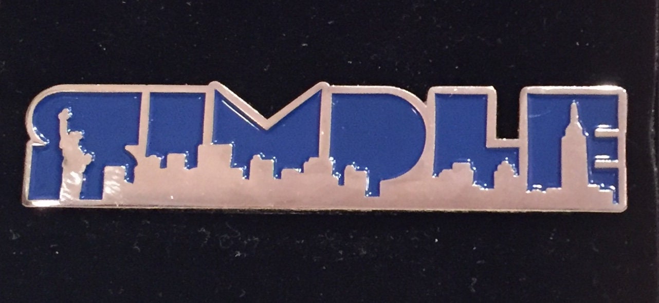 Phish - Simple NYC Soft Enamel Pin - New York City Skyline - Lot, Tour ...