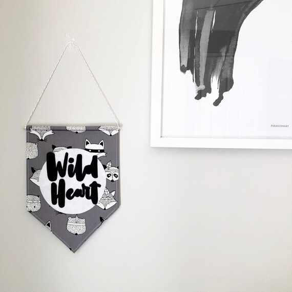 woodland wall hanging