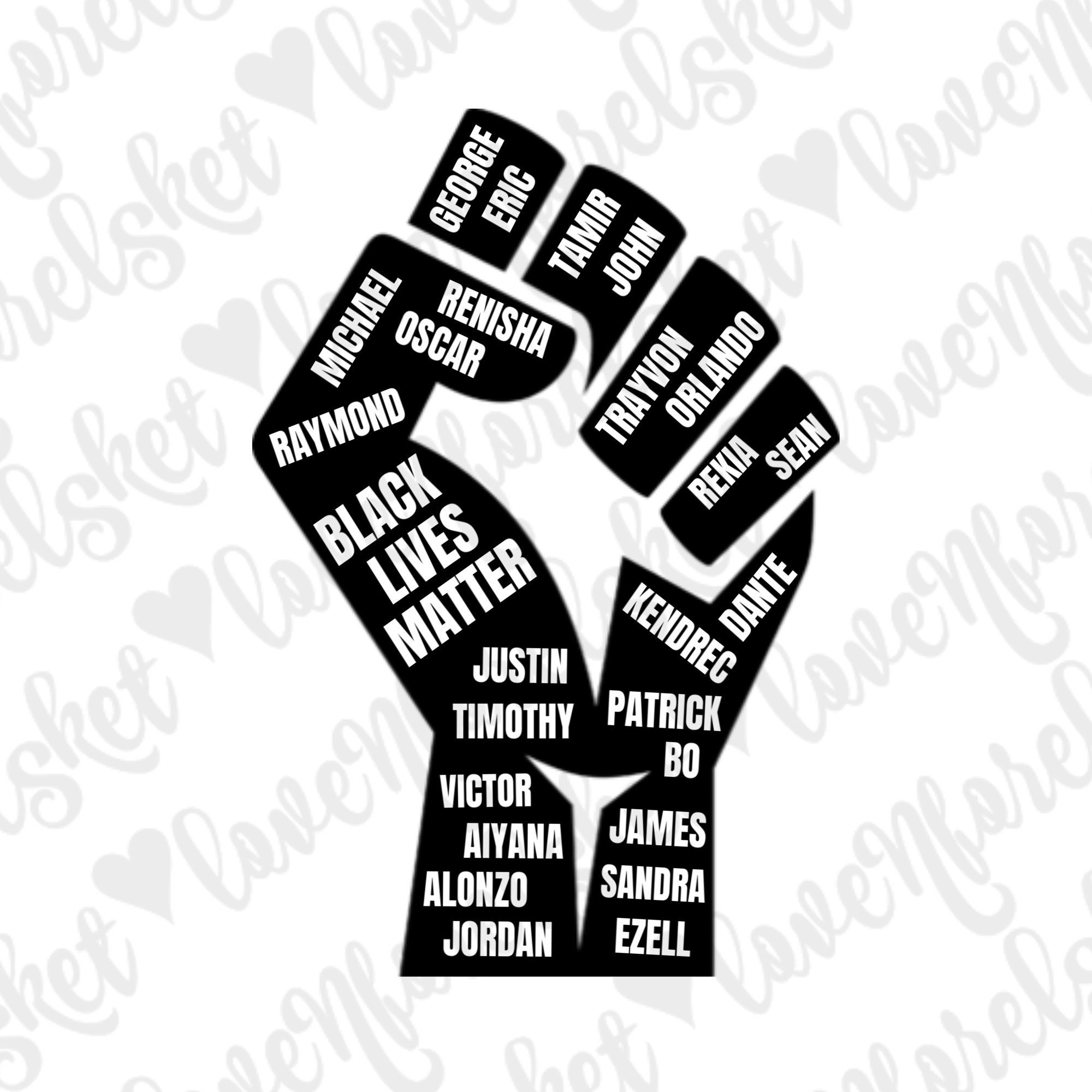 Black Lives Matter This is Why Victim Names Mens Hooded Sweatshirt Hoodie