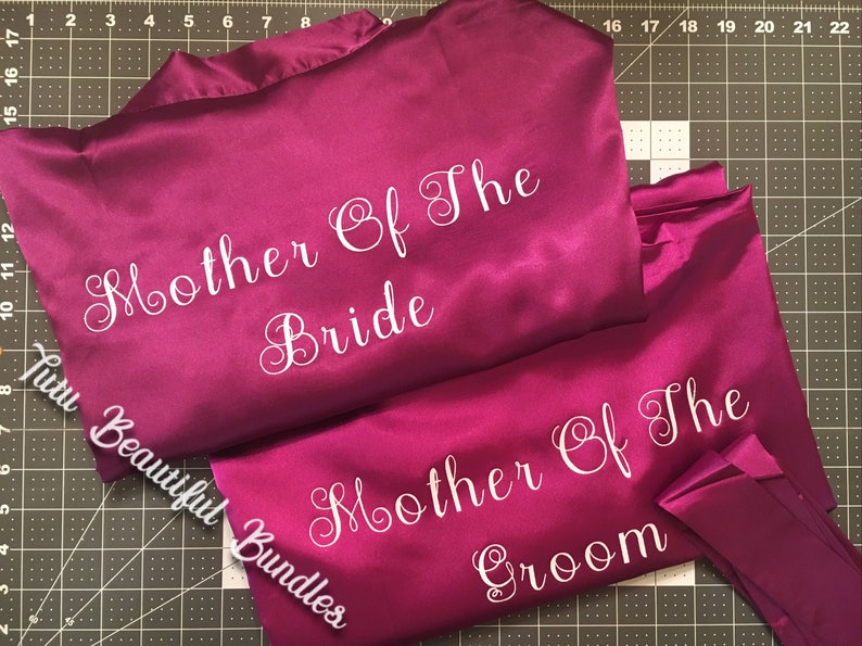 Bridal PartyBridesmaidMaid-of-HonorBride Personalized Robes