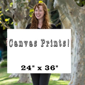 Canvas print, canvas wall art, canvas upgrade, 36 x 24 print