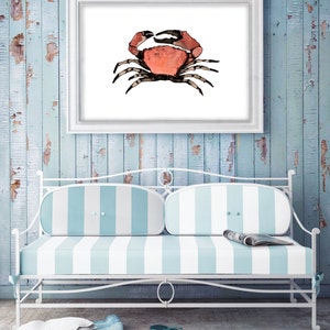 Granchio stampe pittura, nautiche, vita di mare