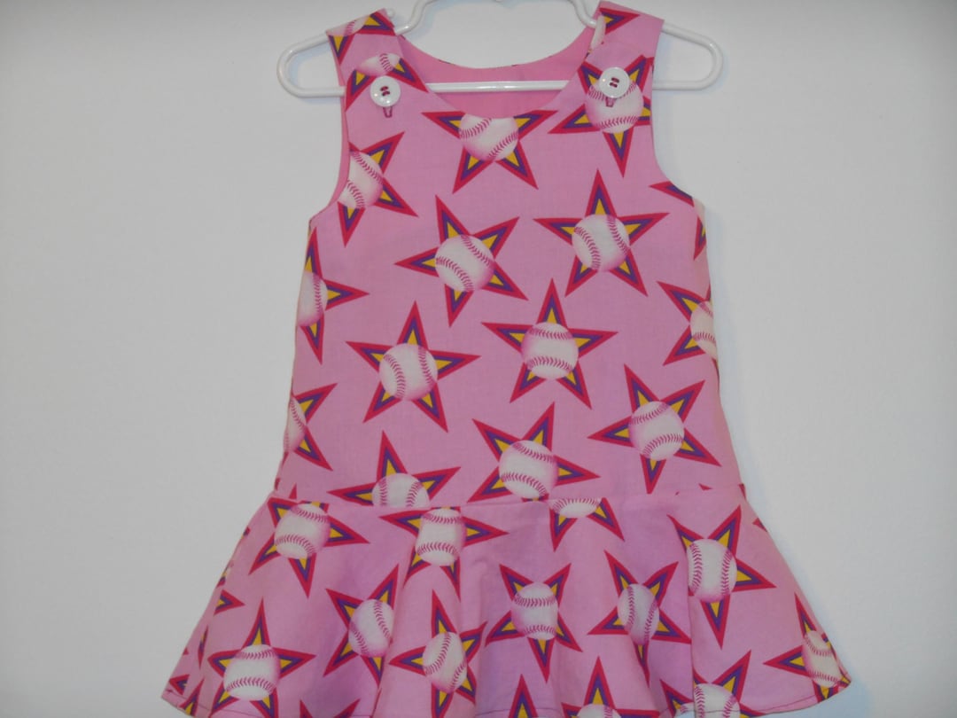 Little Girls / Toddler Jumper / Sun Dress With Ruffle Flounce Etsy Israel