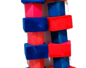 Lisa's Doubles, Large Bird Toy, Macaw toy, Cockatoo Toy