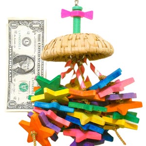 Bundle Of Stars, Bird Toy, Parrot Toy