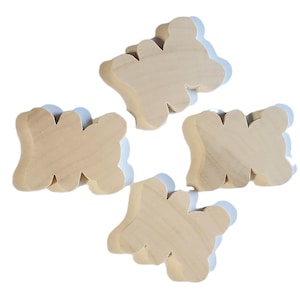 Chunky Bears, crafting, DIY, bird toy (6 pcs.)